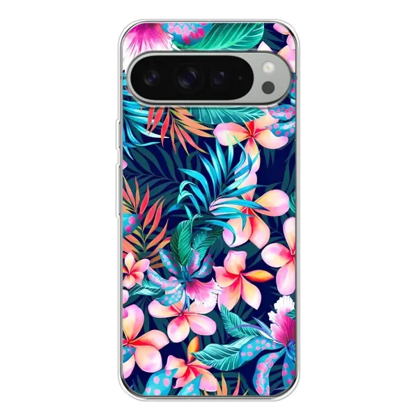 Чехол с принтом «Красочные цветы» для Google Pixel 9 Pro XL Чехол с принтом «Красочные цветы» для Google Pixel 9 Pro XL