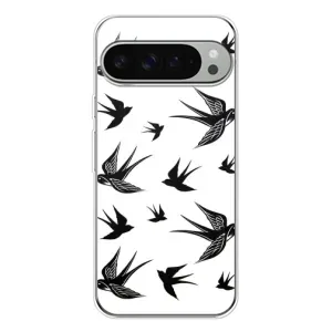 Чехол с птицами на Google Pixel 9 Pro XL (VPrint)