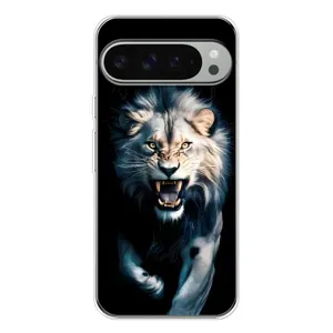 Чохол з картинкою 'Хижаки' для Google Pixel 9 Pro XL (Лев у темряві)