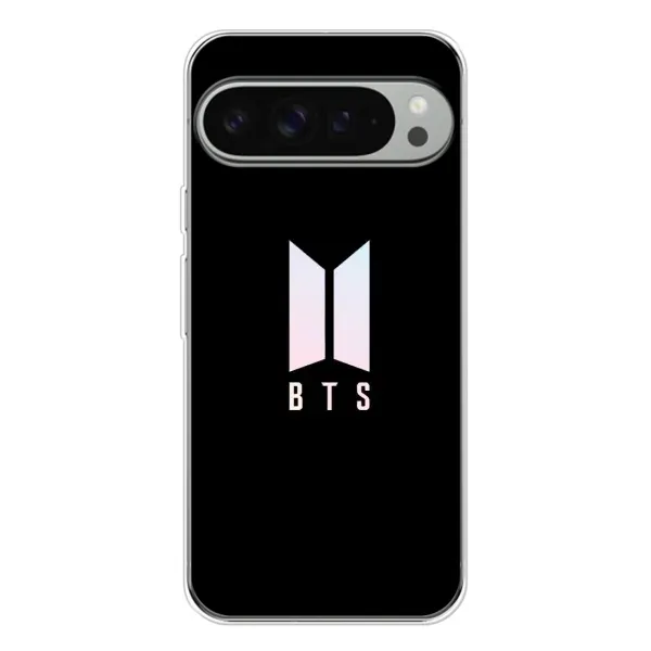 Чехол с принтом «Лого BTS» для Google Pixel 9 Pro XL Чехол с принтом «Лого BTS» для Google Pixel 9 Pro XL