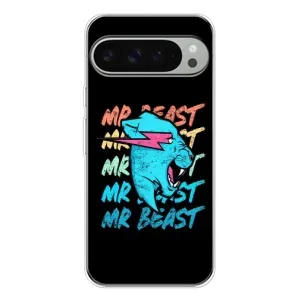 Чохли Містер Біст для Піксель 9 Про ХЛ (logo Mr beast)
