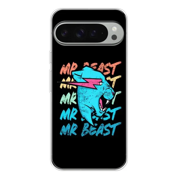 Чохол з принтом «logo Mr beast» для Google Pixel 9 Pro XL