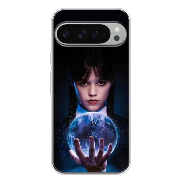 Чохол з принтом «Магічна сфера Венздей» для Google Pixel 9 Pro XL