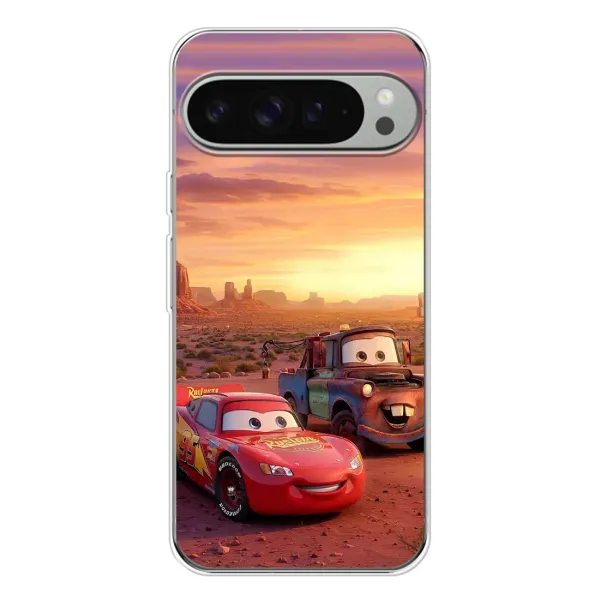 Чехол с принтом «Маквин и Метр» для Google Pixel 9 Pro XL Чехол с принтом «Маквин и Метр» для Google Pixel 9 Pro XL