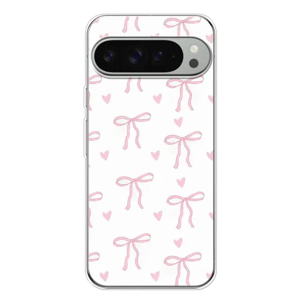 Чохол з принтом «Маленькі бантики» для Google Pixel 9 Pro XL Чохол з принтом «Маленькі бантики» для Google Pixel 9 Pro XL