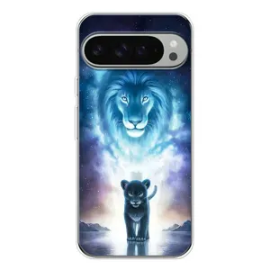 Чохол з картинкою ЛЕВ для Google Pixel 9 Pro XL (VPrint) (Маленький лев)