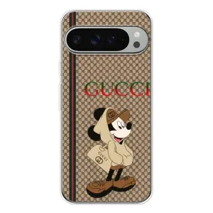 Чехлы ГУЧЧИ для Пиксель 9 Про ХЛ (AlphaPrint) (Mickey GUCCI)