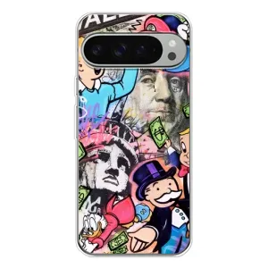 Чохли з крутими принтами для Google Pixel 9 Pro XL - (PREMIUMPrint) (Monopoly man)