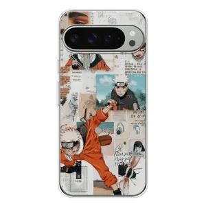 Чохол з принтом «Наруто комікси» для Google Pixel 9 Pro XL