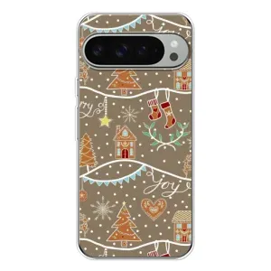Новорічні, Святкові Чохли для Google Pixel 9 Pro XL - 2024 год (Новорічні пряники)