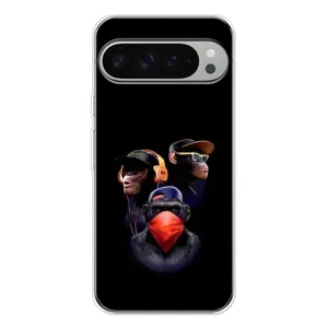 Чехол с Обезьянами Google Pixel 9 Pro XL - (AlphaPrint)