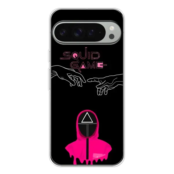 Чехол с принтом «Минимализм Игра кальмара» для Google Pixel 9 Pro XL