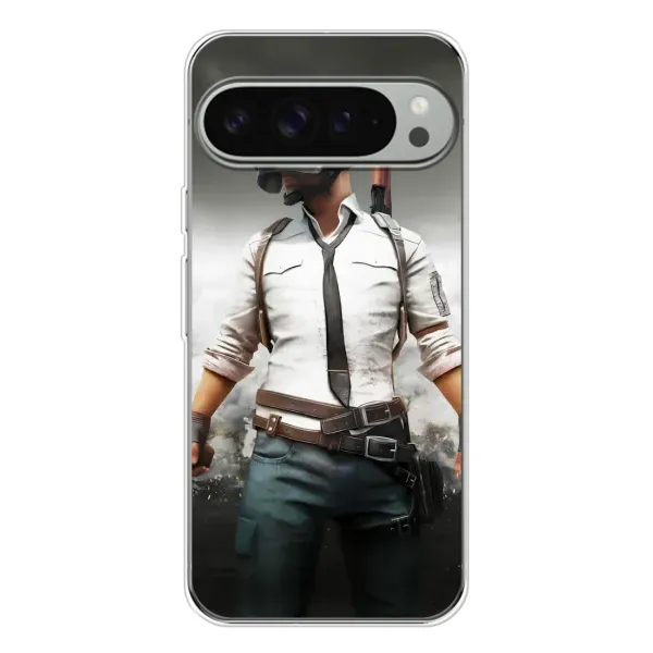 Чехол с принтом «Пабг мен» для Google Pixel 9 Pro XL