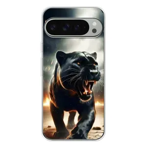 Чохол з картинкою 'Хижаки' для Google Pixel 9 Pro XL (Чорна пантера)