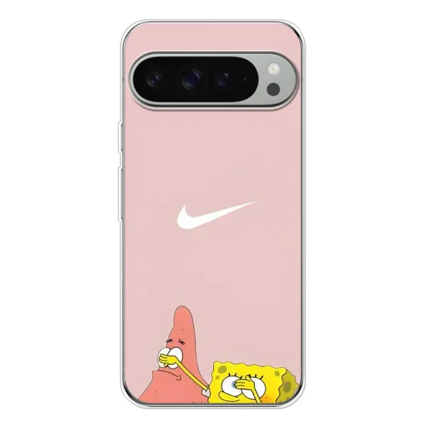 Чохол з принтом «Патрік і Губка» для Google Pixel 9 Pro XL