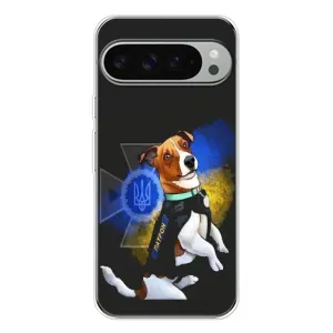 Чехлы с картинкой собаки Патрон для Google Pixel 9 Pro XL (AlphaPrint) (Патрон собачка)