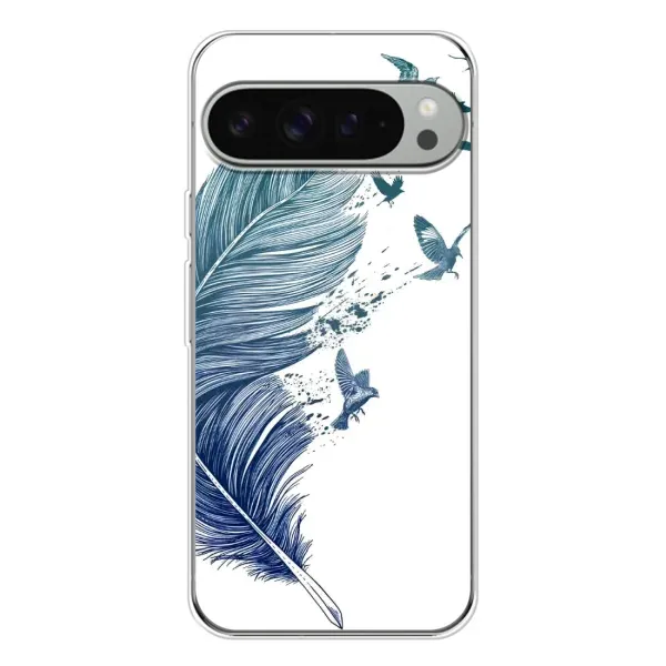 Чохол з принтом «Перо» для Google Pixel 9 Pro XL