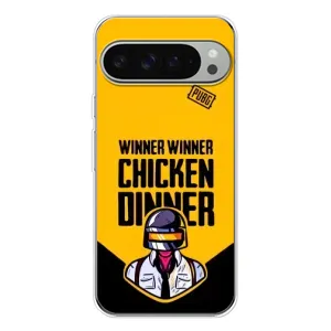 Чехол PUBG для Пиксель 9 Про ХЛ (AlphaPrint) (Pubg шлем)