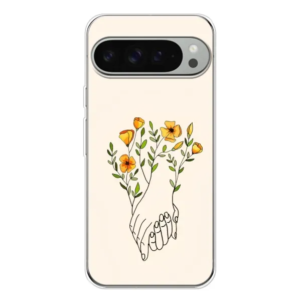 Чохол з принтом «Руки любві» для Google Pixel 9 Pro XL