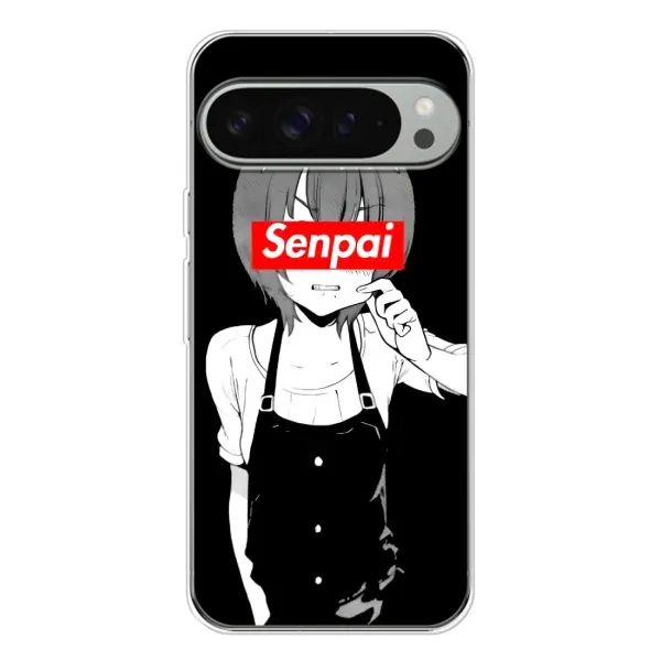Чехол с принтом «Senpai» для Google Pixel 9 Pro XL