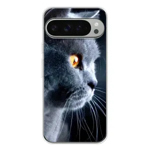 Чехол с принтом «Серый Кот» для Google Pixel 9 Pro XL