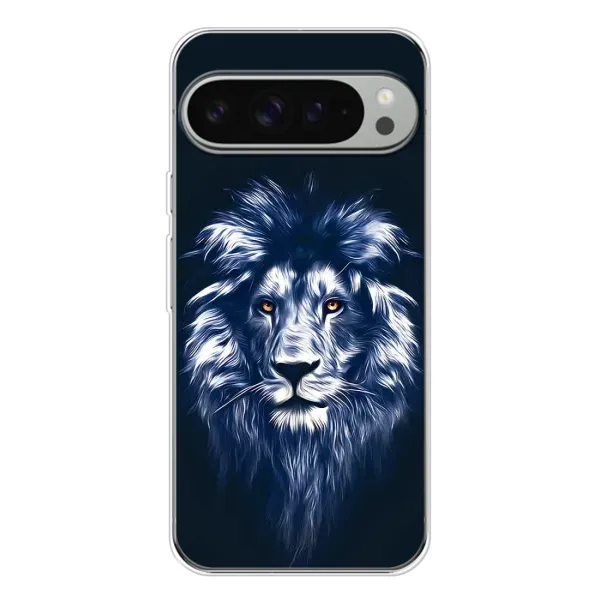 Чохол з принтом «Синій Лев» для Google Pixel 9 Pro XL