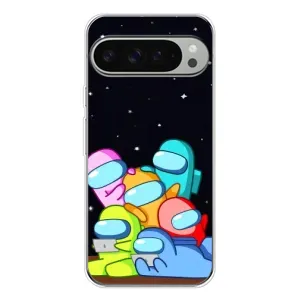 Чохол з принтом «Скіни в космосі» для Google Pixel 9 Pro XL