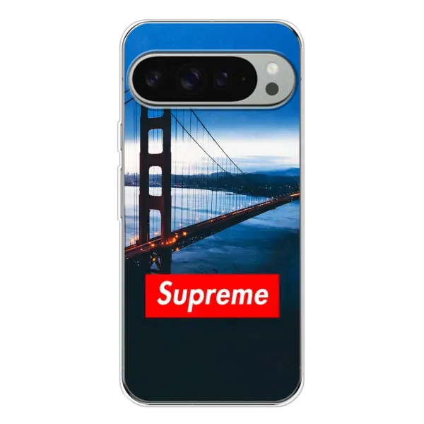 Чехол с принтом «Стиль Supreme» для Google Pixel 9 Pro XL