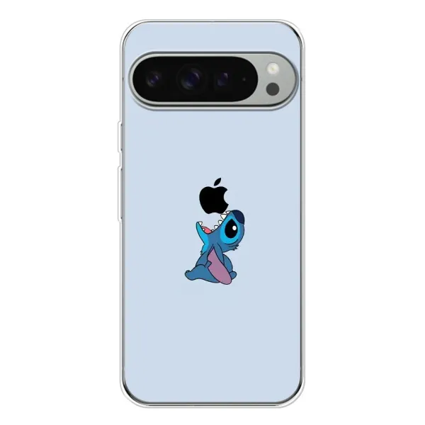 Чехол с принтом «Stitch apple» для Google Pixel 9 Pro XL