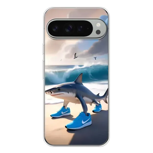 Чехол с принтом «Тралалело тралала» для Google Pixel 9 Pro XL