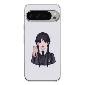 Чохли Венсдей на Google Pixel 9 Pro XL Уенсдей (AlphaPrint) (Венздей і Річ)