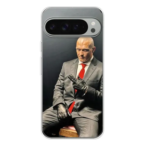 Чохол з принтом «Усик Hitman» для Google Pixel 9 Pro XL Чохол з принтом «Усик Hitman» для Google Pixel 9 Pro XL