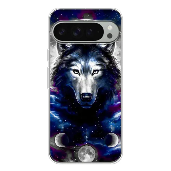 Чохол з принтом «Вовк» для Google Pixel 9 Pro XL