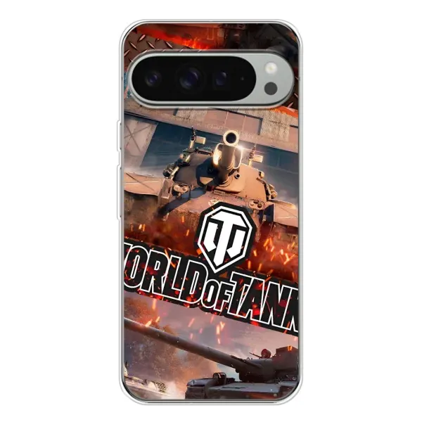 Чехол с принтом «World of Tanks» для Google Pixel 9 Pro XL Чехол с принтом «World of Tanks» для Google Pixel 9 Pro XL