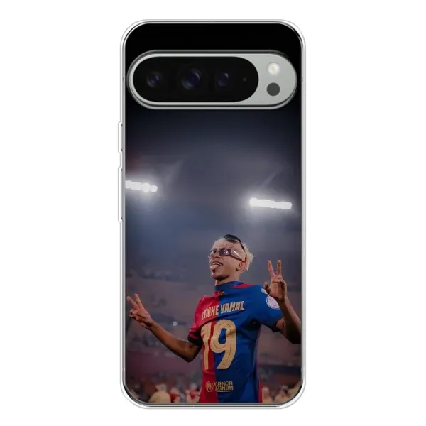 Чехол с принтом «Ямаль на стадионе» для Google Pixel 9 Pro XL