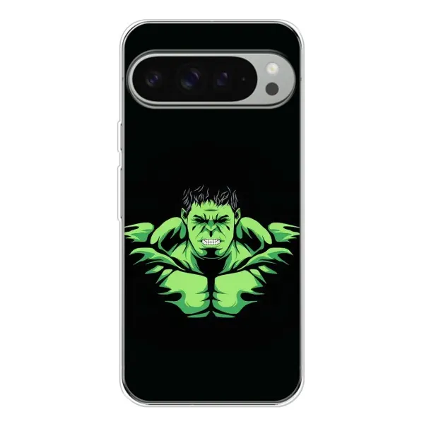 Чехол с принтом «Зелёный Халк» для Google Pixel 9 Pro XL