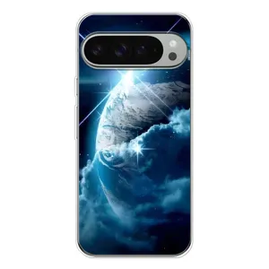 Космические Чехлы для Пиксель 9 Про ХЛ (VPrint) (Земля с космоса)