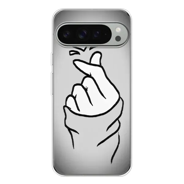 Чохол з принтом «Значок Love» для Google Pixel 9 Pro XL