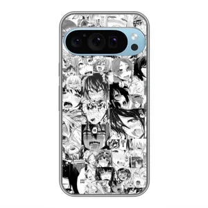 Чехлы Персонажи Аниме Наруто для Google Pixel 9 Pro (AlphaPrint) (Ahegao manga)