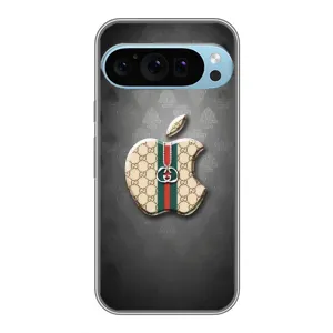 Чохли  GUCCI для Гугл Пиксель 9 Про (AlphaPrint) (Apple gucci)