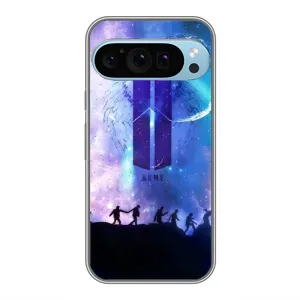 Чехлы BTS для Google Pixel 9 Pro (AlphaPrint) (Army BTS)