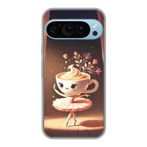 Чехол с мемом Тралалело тралала на Google Pixel 9 Pro (Балерина капучина)