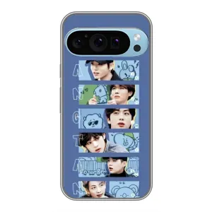 Чехлы BTS для Google Pixel 9 Pro (AlphaPrint) (Bangtan)