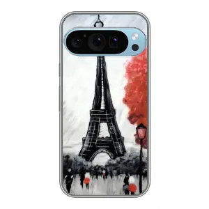 Чохол Ейфелева Вежа Google Pixel 9 Pro - (AlphaPrint) (Вежа в Парижі)