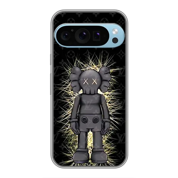 Чехол с принтом «Bearbrick LV» для Google Pixel 9 Pro