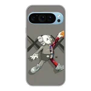 Чехлы для Google Pixel 9 Pro - Bearbrick Louis Vuitton (PREMIUMPrint) (Беарбрик Джордан)
