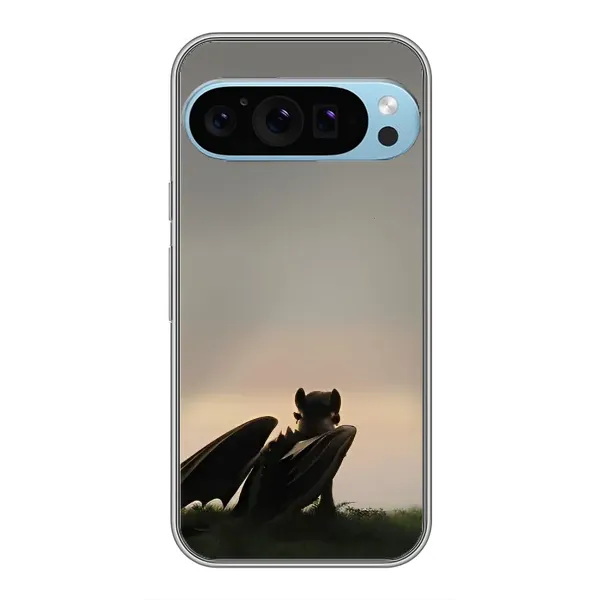 Чохол з принтом «Беззубик» для Google Pixel 9 Pro