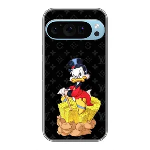 Чехли для Google Pixel 9 Pro - Скрудж МакДак Louis Vuitton (PREMIUMPrint) (Богатство Макдака)