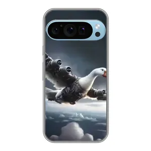 Чехол с мемом Тралалело тралала на Google Pixel 9 Pro (Бомбардини гусини)
