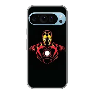 Чехлы с героями Марвел Google Pixel 9 Pro (VPrint) (Человек железный)